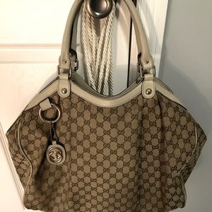 Gucci GG canvas sukey Large tote